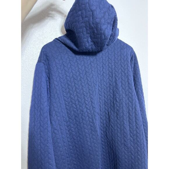 Women Jacket 3XL Plus Fisherman Sweater Cardigan Hoodie Casual Cellabie Comfy - Picture 4 of 13